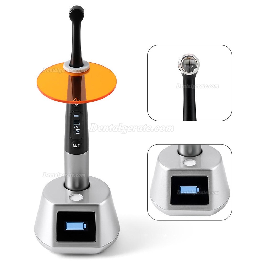 3H X-lite Q6 Led Polymerisationslampe Zahnarzt 1 Sek. Aush&auml;rtung Mit Radiometer